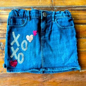 Valenine’s Day Sequins XOXO Skirt